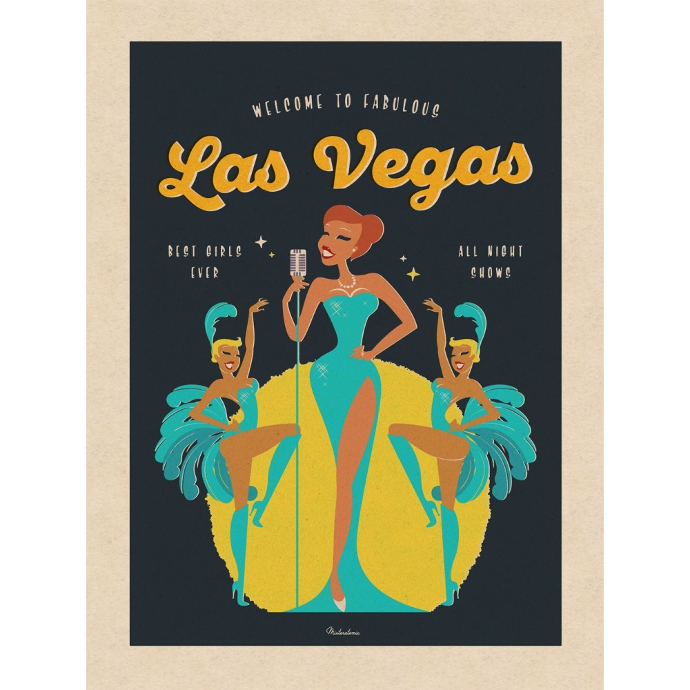 Affiche MISTERATOMIC Vegas