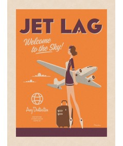 Affiche MISTERATOMIC Jet lag