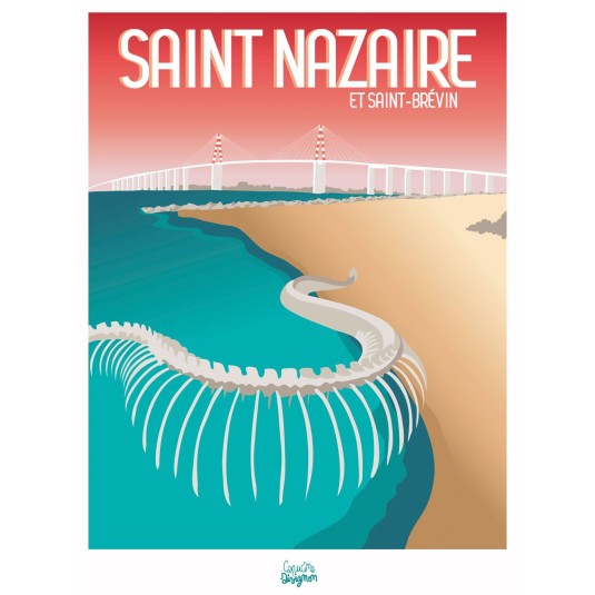 Affiche Capucine SIVIGNON Saint-Nazaire