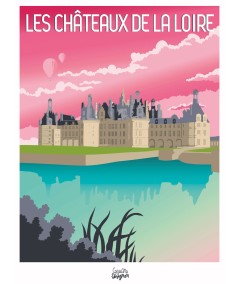 Affiche Capucine SIVIGNON Châteaux
