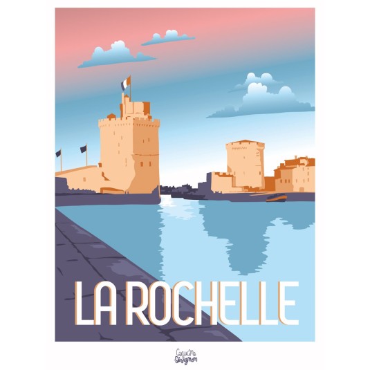 Affiche Capucine SIVIGNON La Rochelle