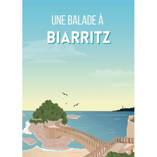 Affiche Breizh Loulou Biarritz