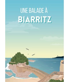 Affiche Breizh Loulou Biarritz