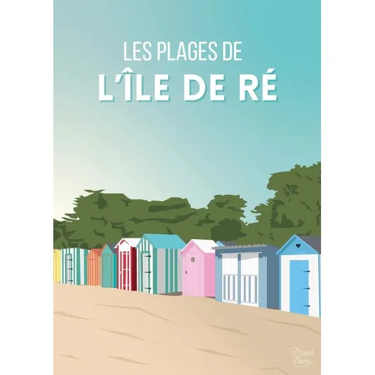Affiche Breizh Loulou Ile de Ré