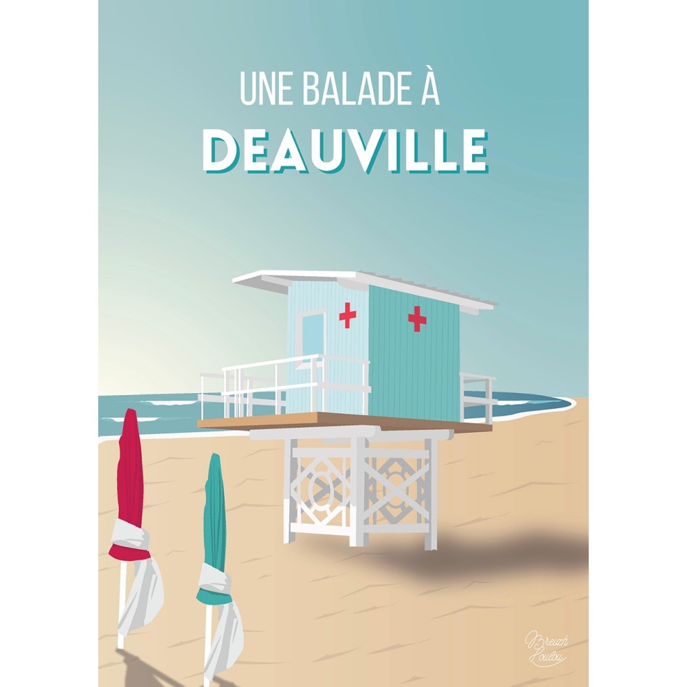 Affiche Breizh Loulou Deauville