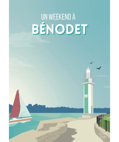 Affiche Breizh Loulou Benodet