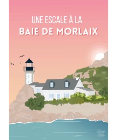 Affiche Breizh Loulou Baie de Morlaix