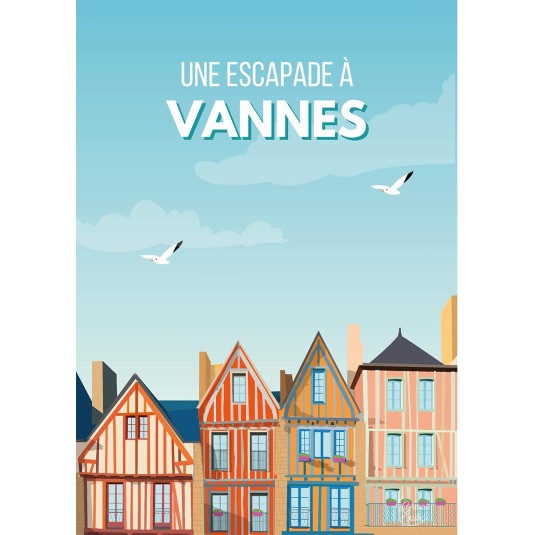 Affiche Breizh Loulou Escapade à Vannes