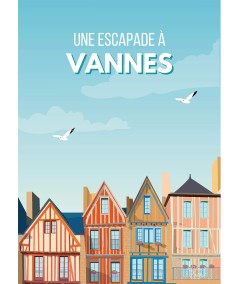 Affiche Breizh Loulou Escapade à Vannes