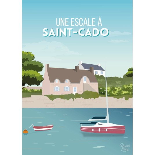 Affiche Breizh Loulou Saint-Cado