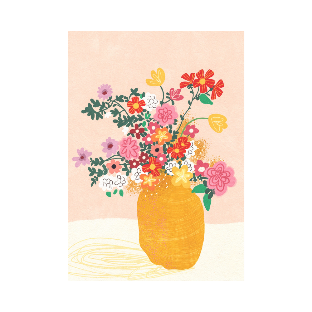 Affiche Gigi Rosado Summer bouquet