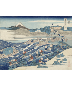 Affiche Katsushika Hokuasai Fuji Seen From Kanaya on the Tokaido