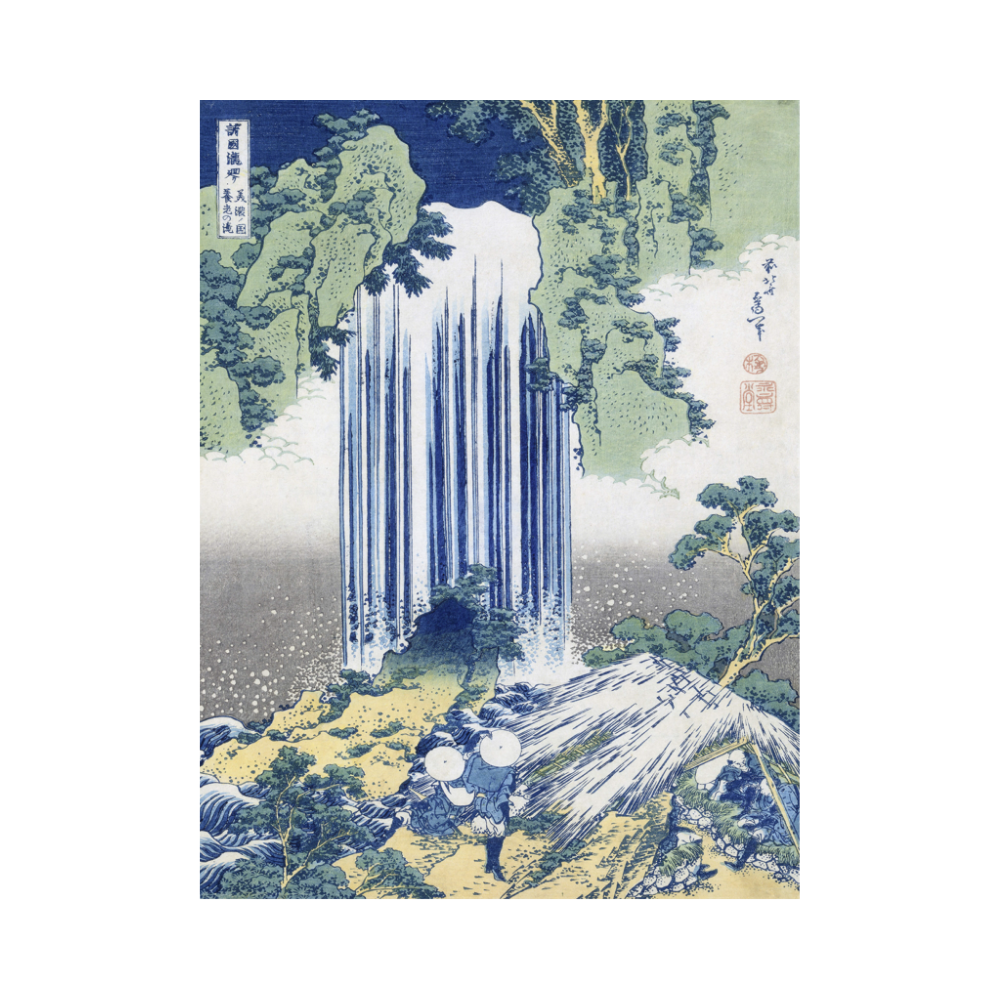 Affiche Katsushika Hokuasai The Yoro Falls
