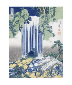 Affiche Katsushika Hokuasai The Yoro Falls