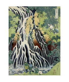 Affiche Katsushika HokuasaiFkirifuki-No-Taki Waterfall