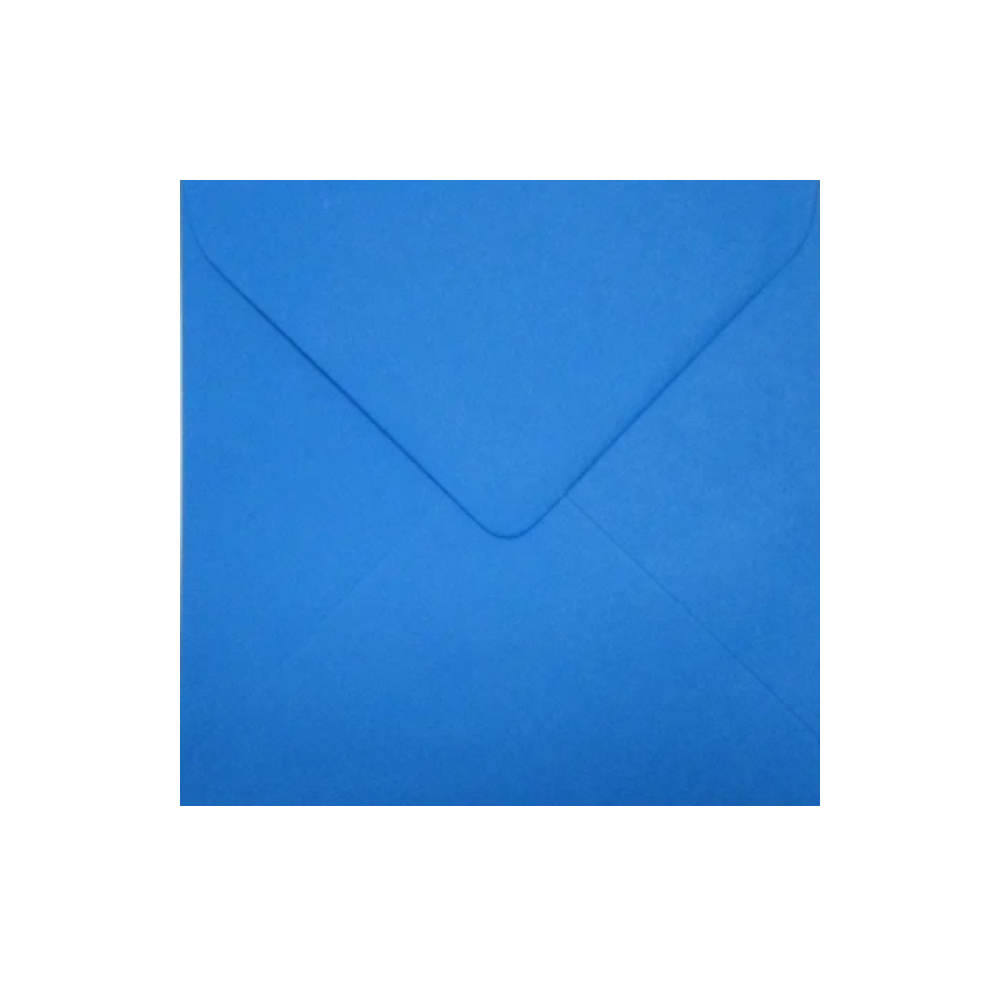 Enveloppes bleu électrique