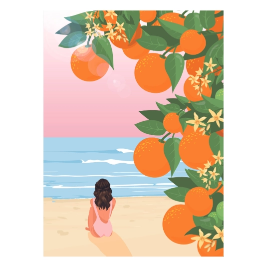 Affiche Jolane Les Oranges