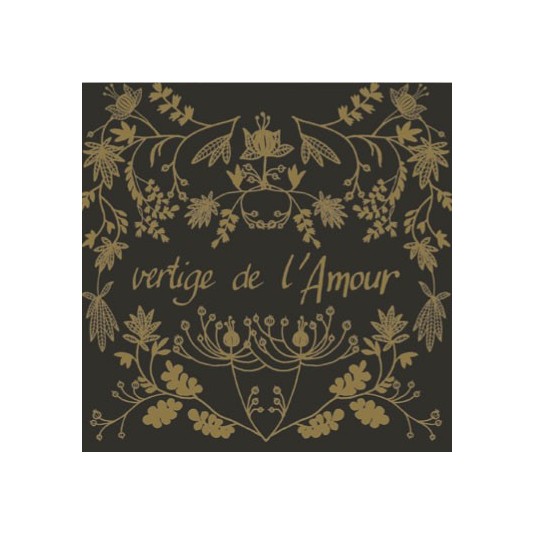 Carte Sophie De La Villefromoit Vertige de l'amour 14x14cm