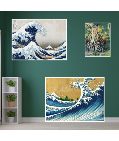 Affiche Katsushika Hokuasai The Wave off Kanagawa