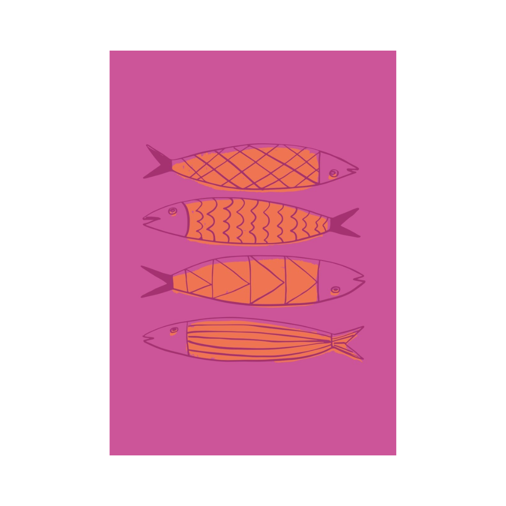 Affiche Zoe Wodarz Pink fish