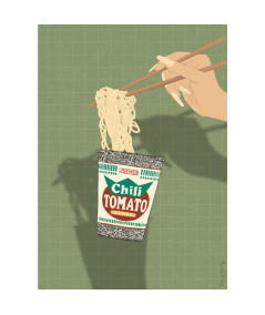 Affiche Agathe Marty Noodles