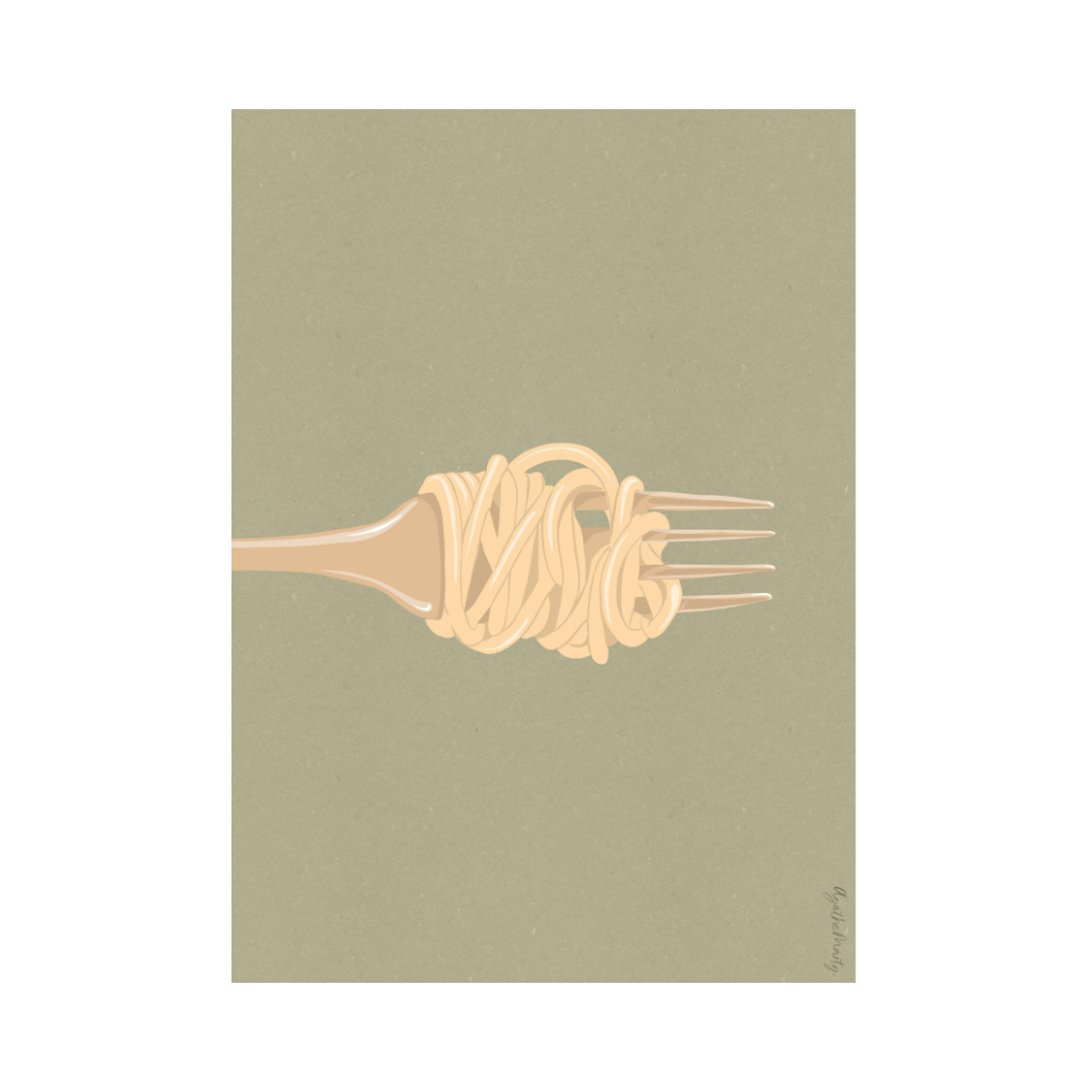 Affiche Agathe Marty Spaghetti