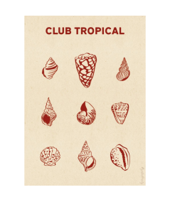 Affiche Agathe Marty Club Tropical