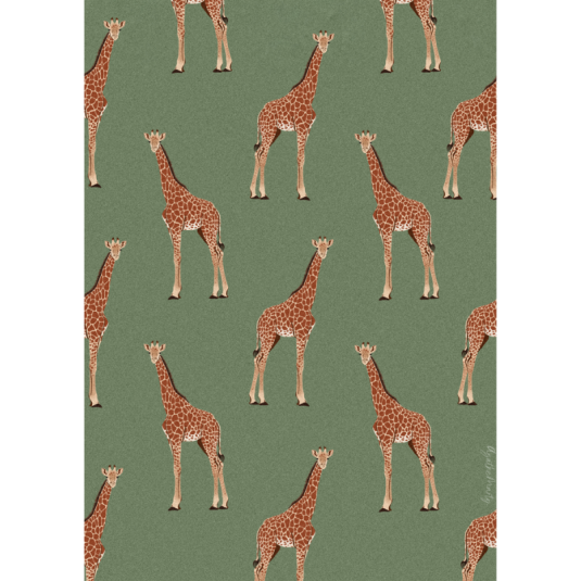 Affiche Agathe Marty Girafes