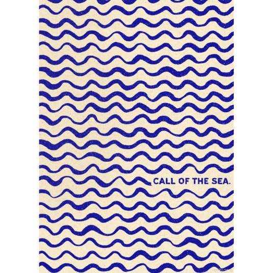 Affiche Agathe Marty Blue Waves