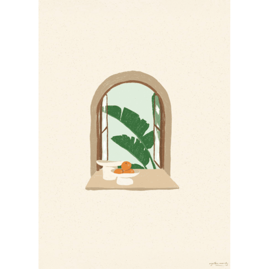 Affiche Agathe Marty  Window Palm