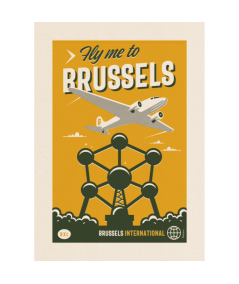 Affiche Misteratomic Brussel
