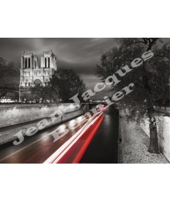 Affiche Jean-Jacques BERNIER Notre Dame de Paris 50x70cm