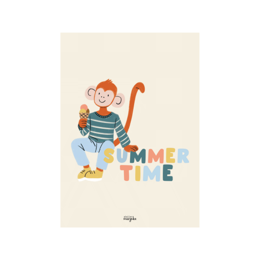 Affiche Manon Boche Summer Time