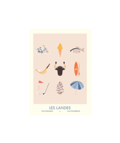 Affiche Julie Roubergue Les Essentiels Les Landes