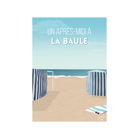 Affiche Breizh Loulou  La Baule