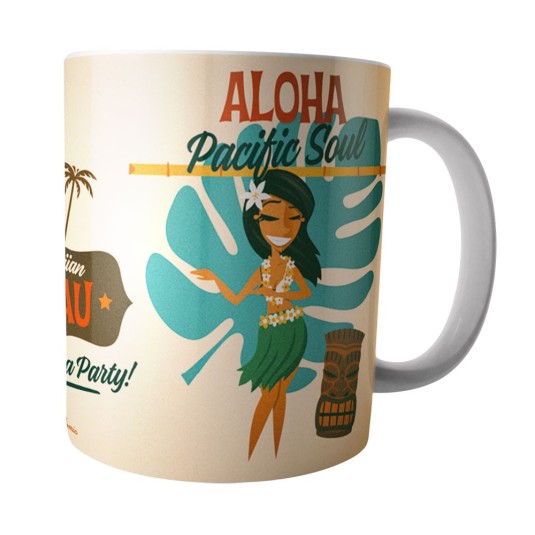 Mug céramique MISTERATOMIC Aloha Party