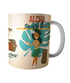 Mug céramique MISTERATOMIC Aloha Party
