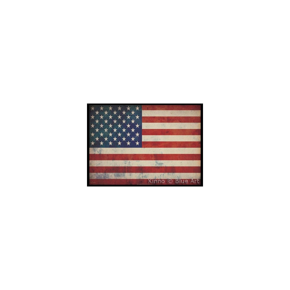 Cadre Kinno US flag 50x70cm